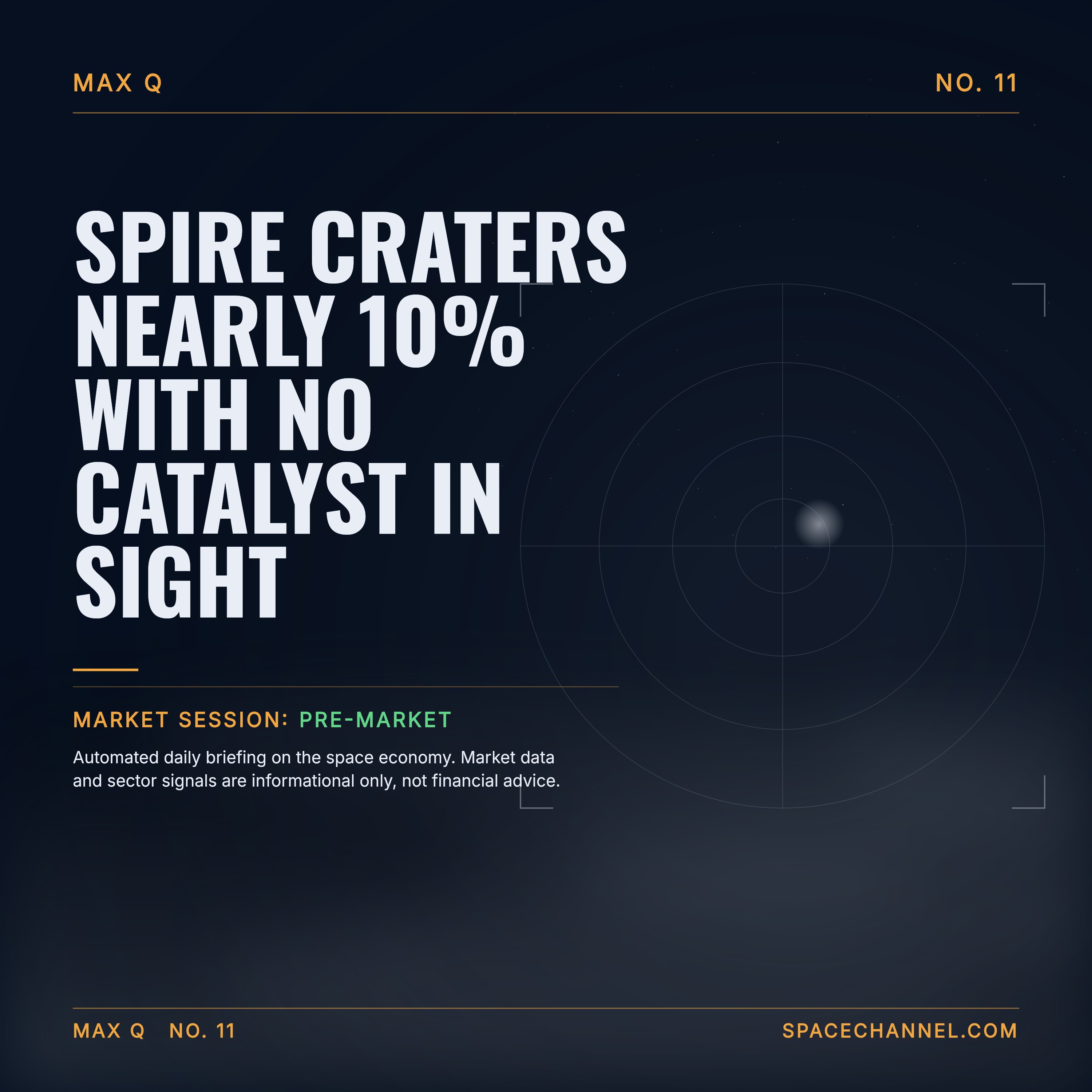 Spire Craters Nearly 10% With No Catalyst in Sight episode artwork