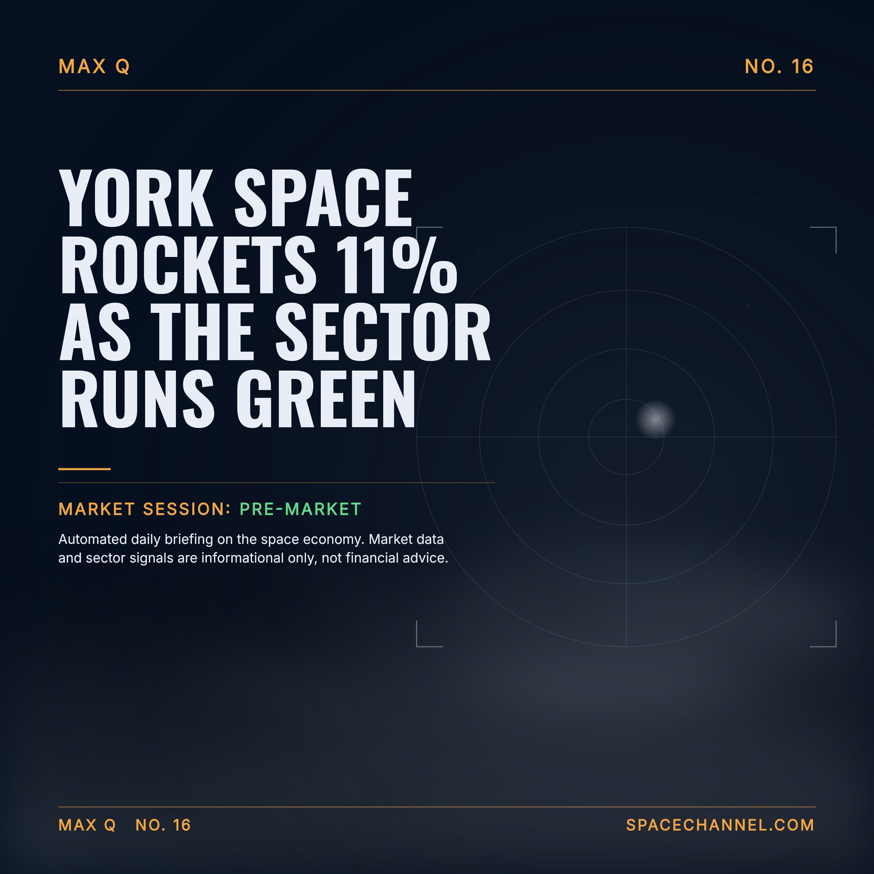 York Space Rockets 11% as the Sector Runs Green episode artwork