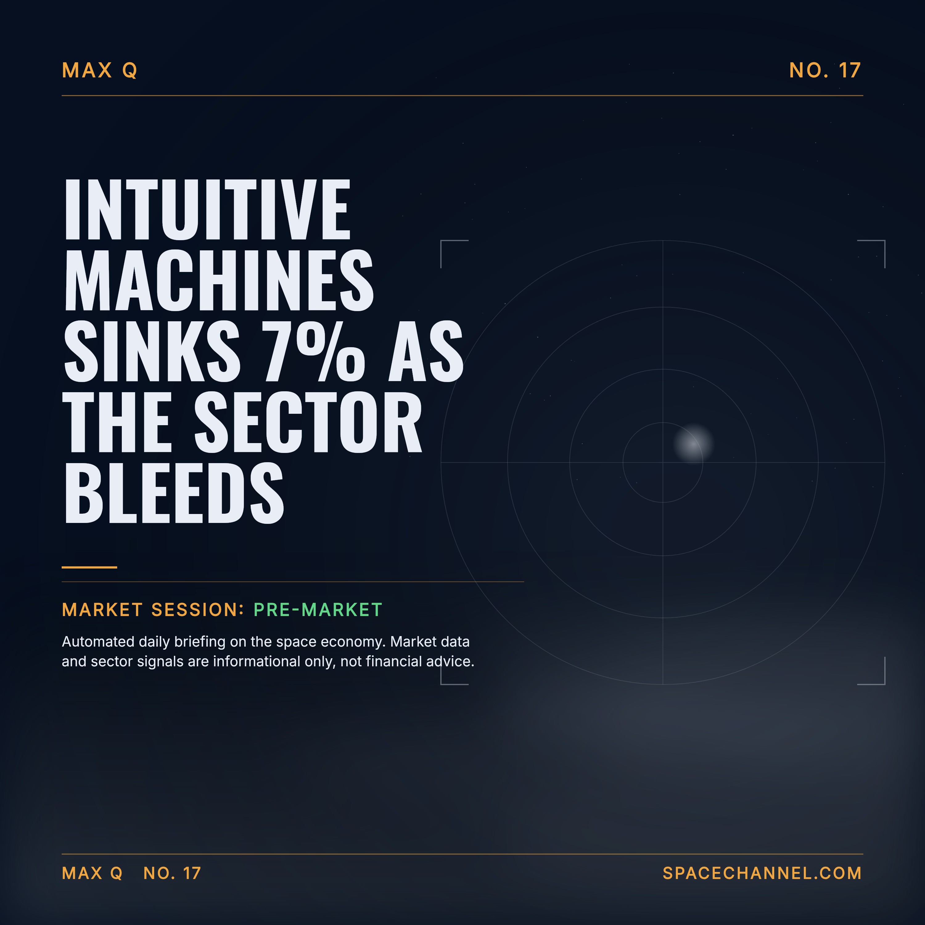 Intuitive Machines Sinks 7% as the Sector Bleeds episode artwork