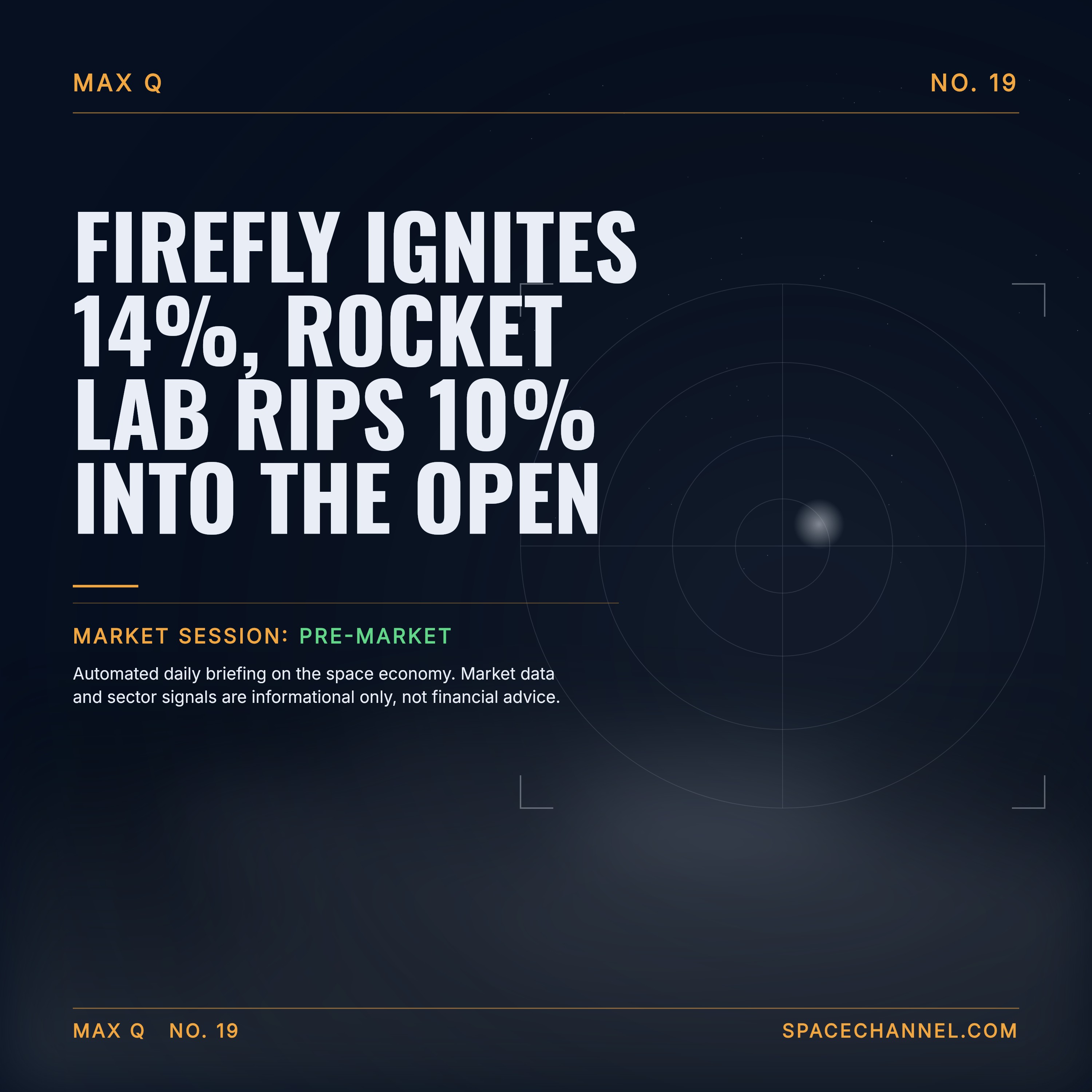 Firefly Ignites 14%, Rocket Lab Rips 10% Into the Open episode artwork