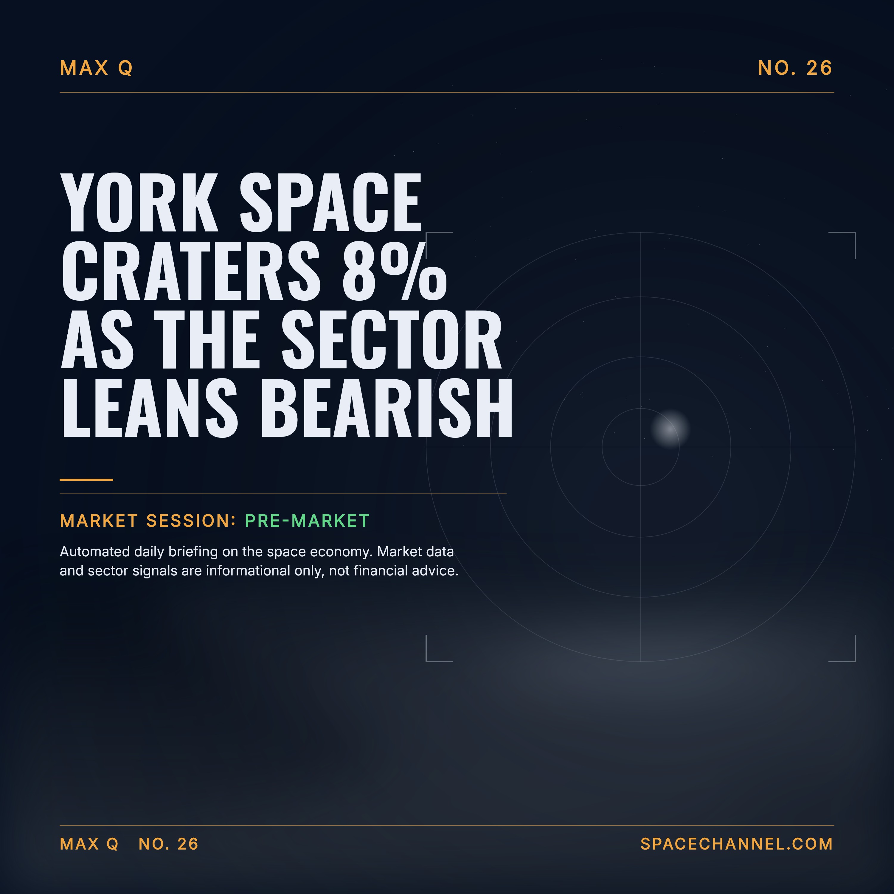 York Space Craters 8% as the Sector Leans Bearish episode artwork