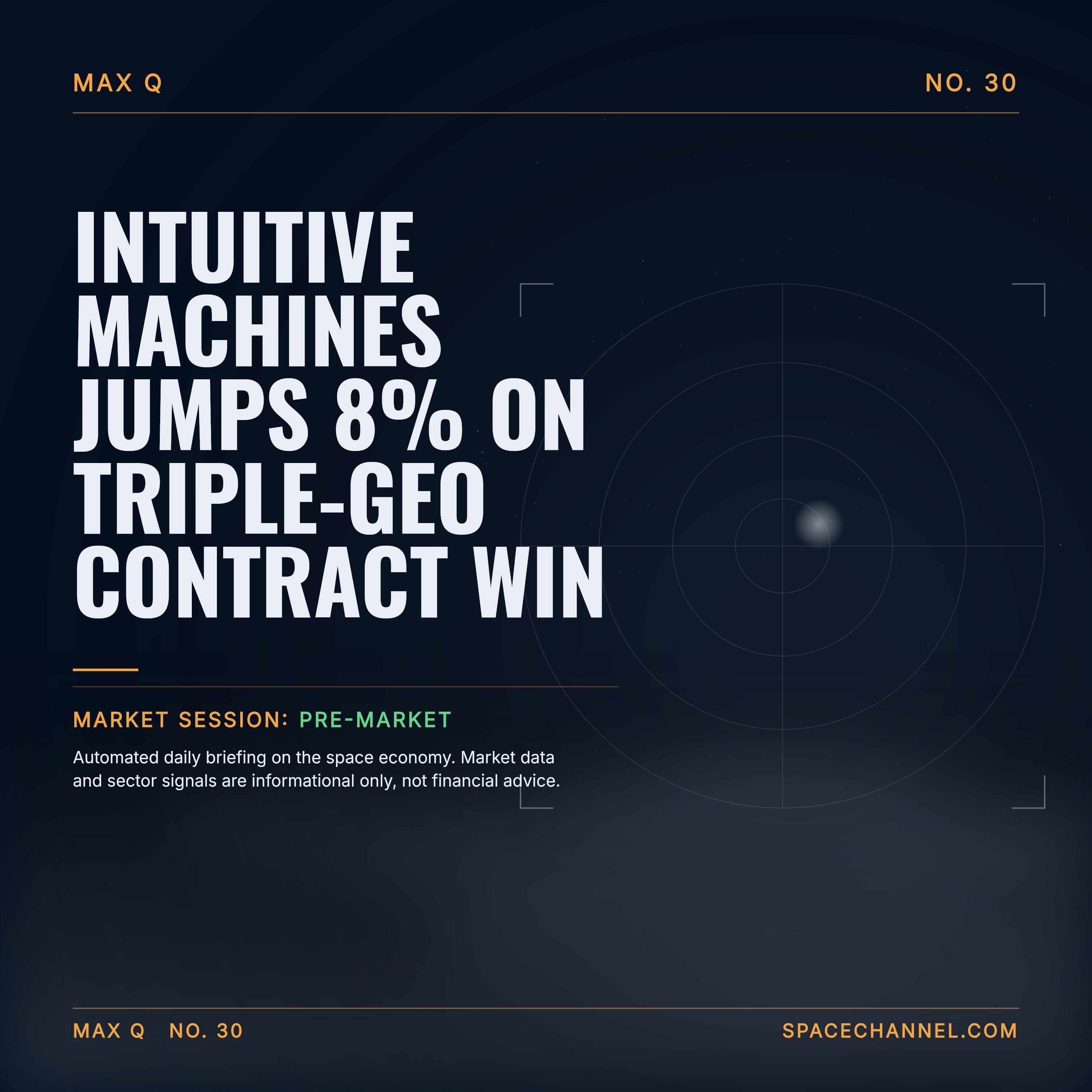 Intuitive Machines Jumps 8% on Triple-GEO Contract Win episode artwork
