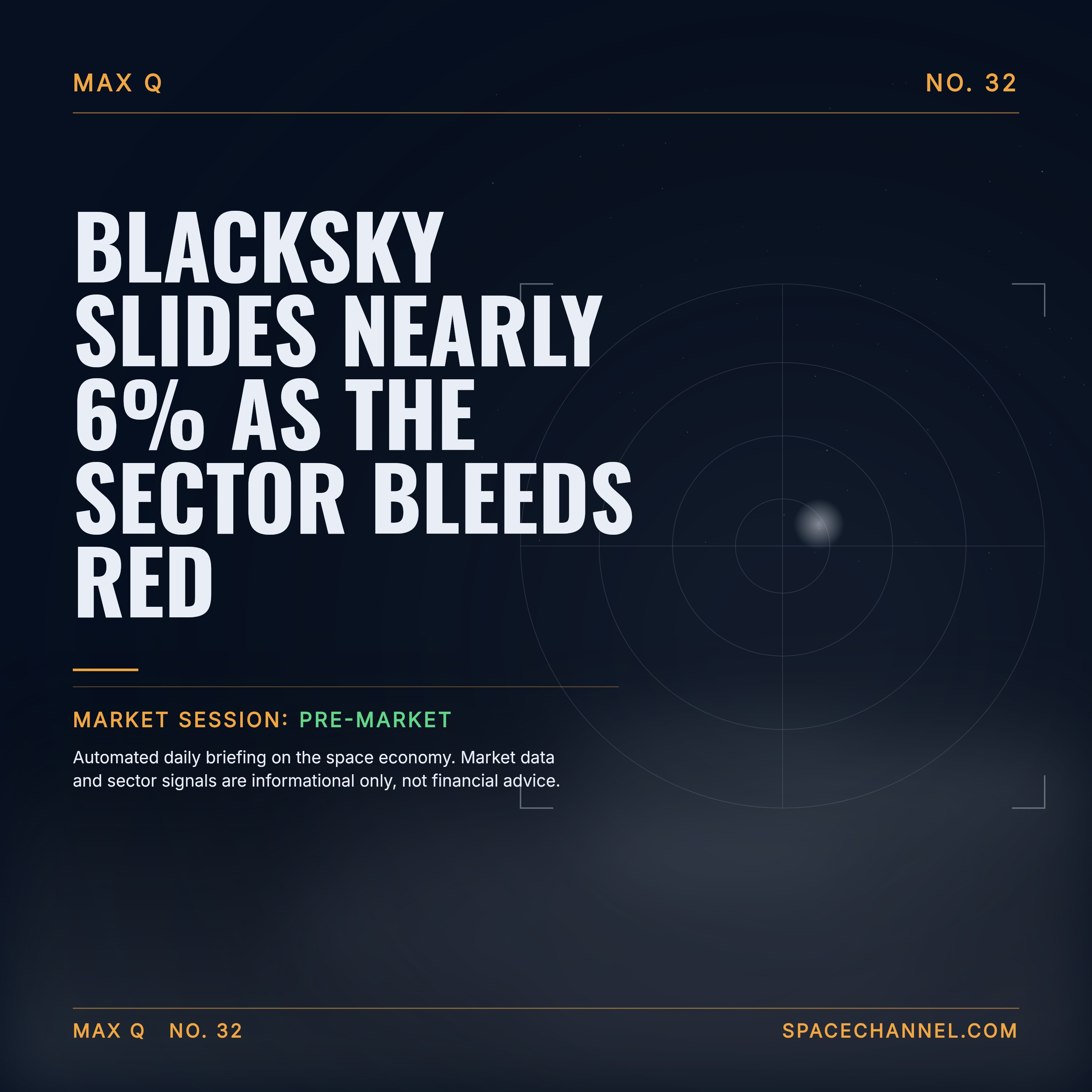 BlackSky Slides Nearly 6% as the Sector Bleeds Red episode artwork