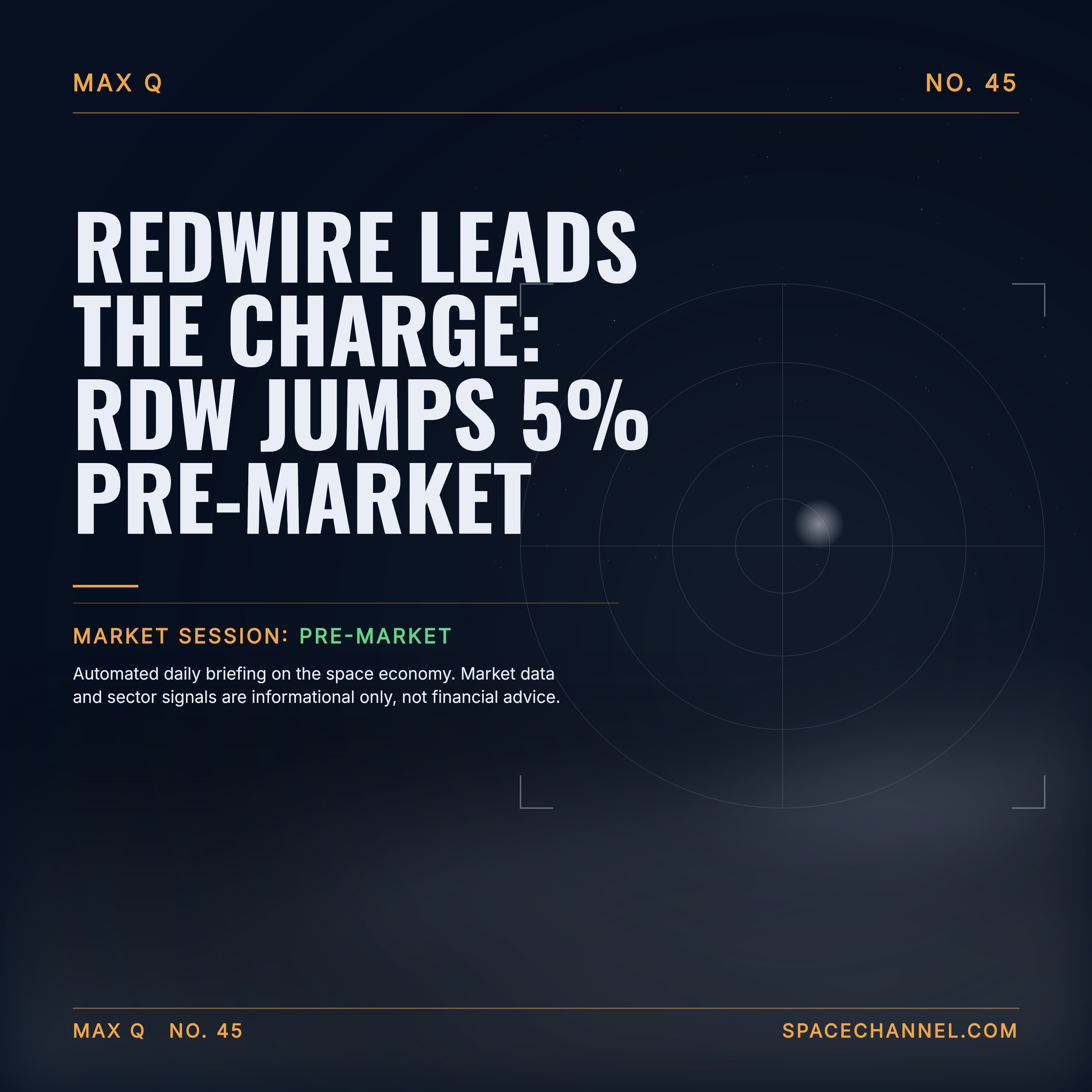 Redwire Leads the Charge: RDW Jumps 5% Pre-Market episode artwork