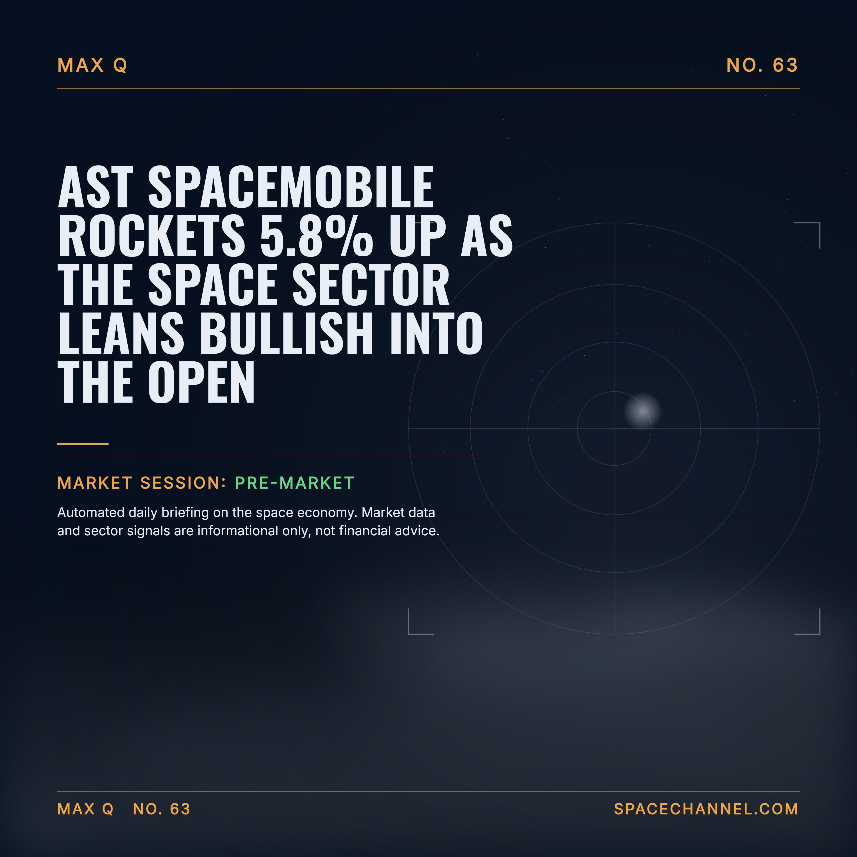 AST SpaceMobile rockets 5.8% up as the space sector leans bullish into the open episode artwork
