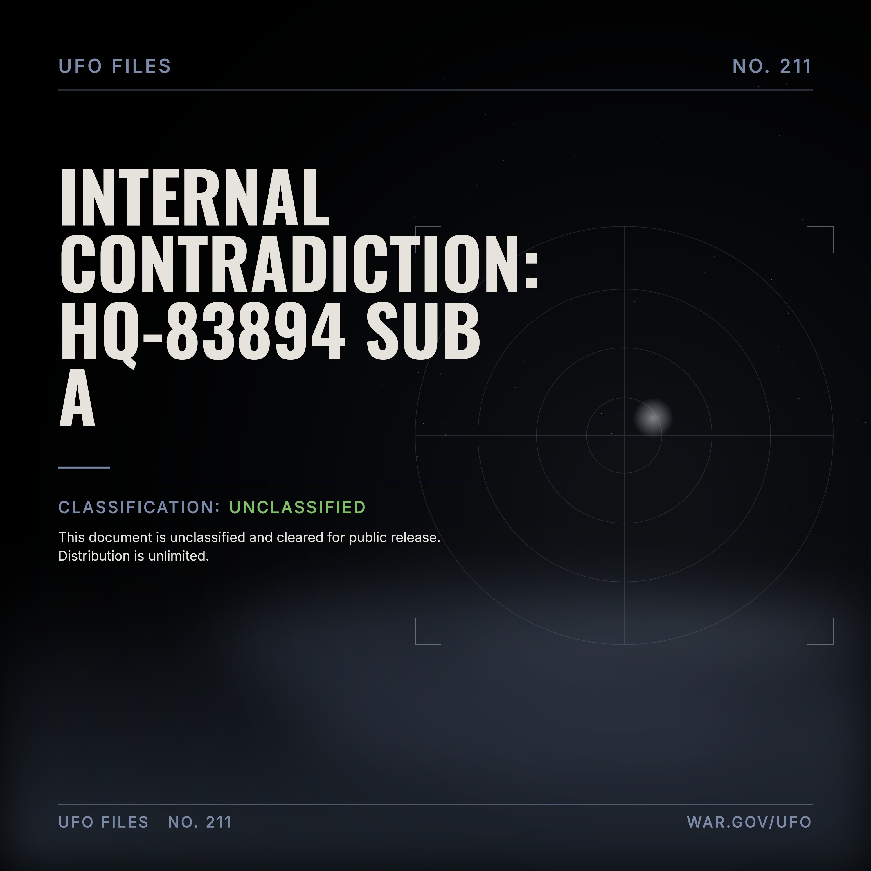 Internal Contradiction: Hq-83894 Sub a episode artwork