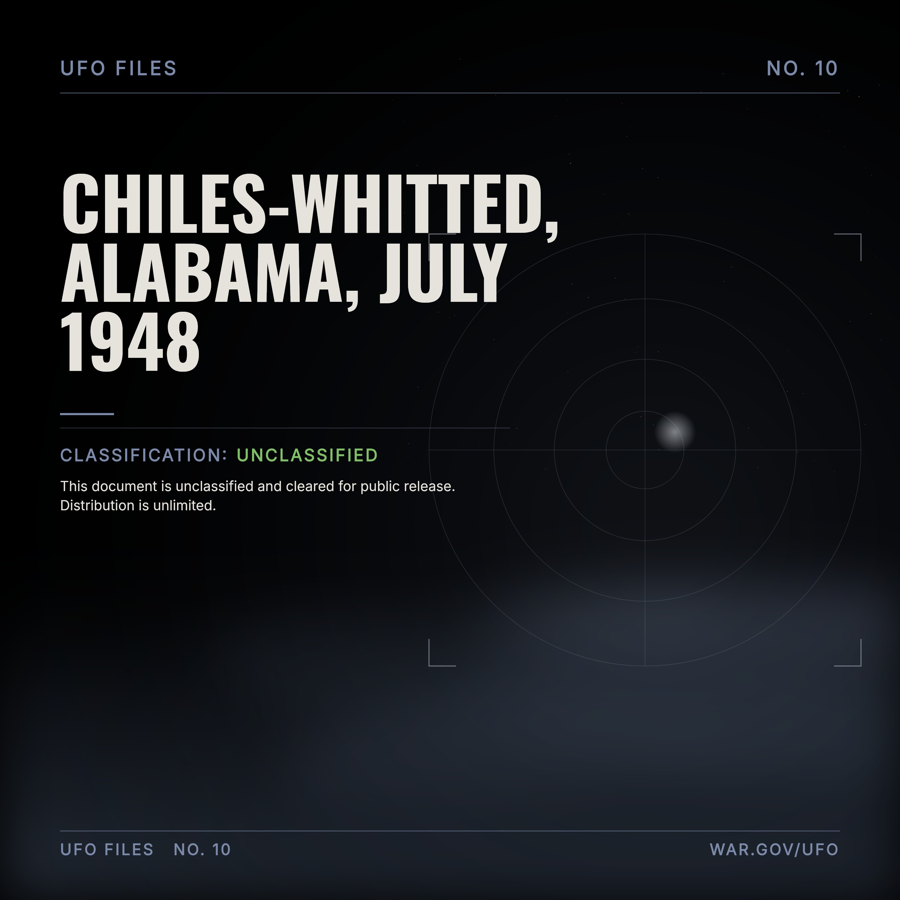 Chiles-Whitted, Alabama, July 1948 episode artwork