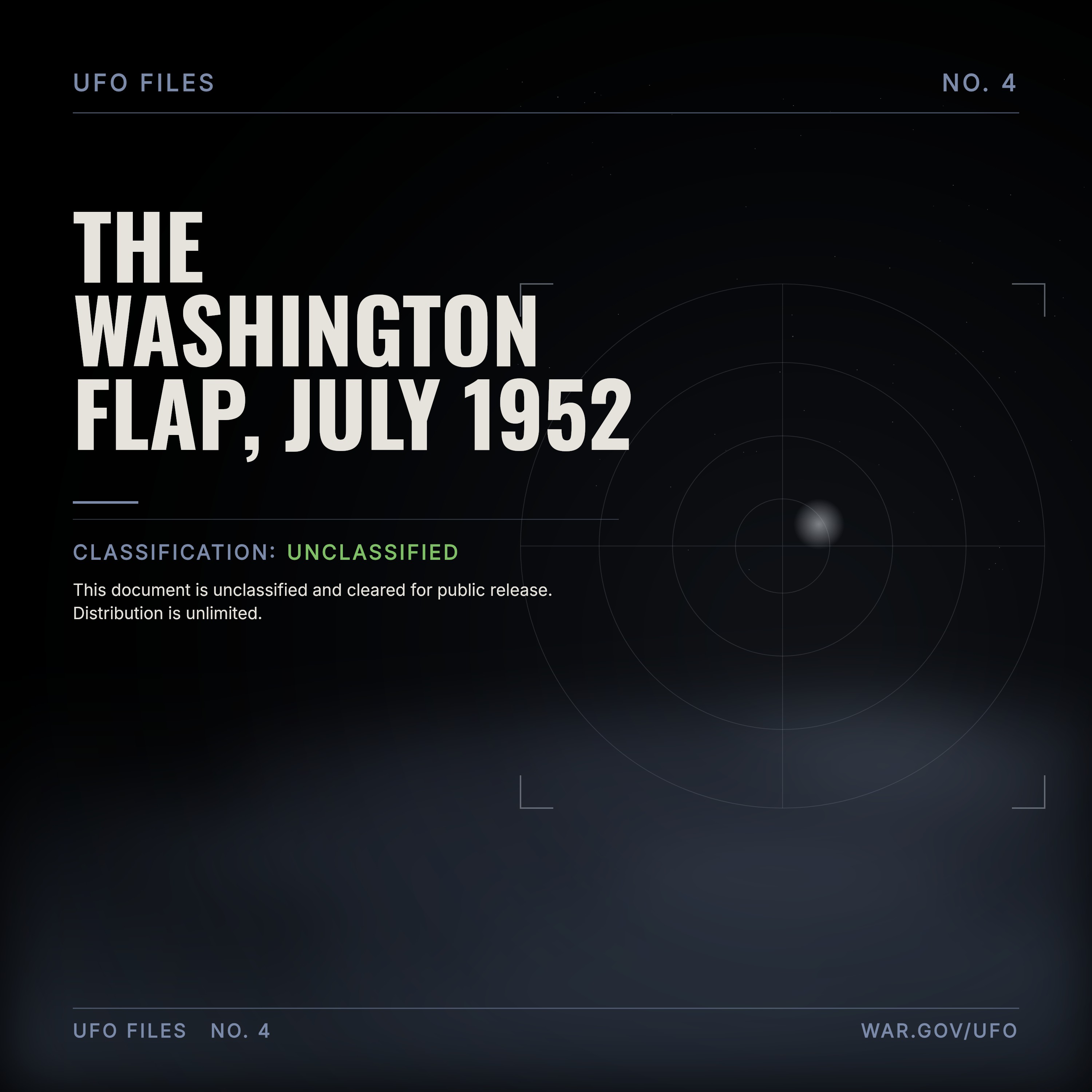 The Washington Flap, July 1952 episode artwork